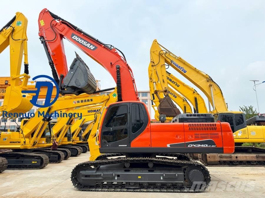 Doosan DX 340 Pelle sur chenilles