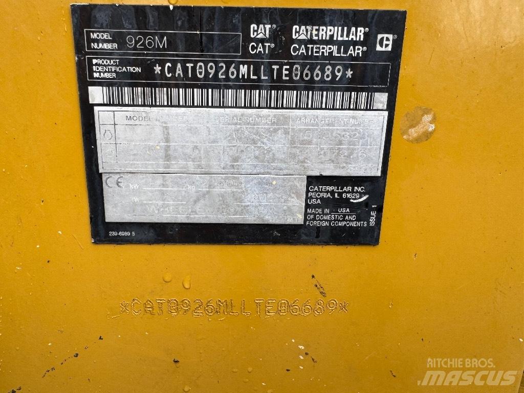 CAT 926 M Chargeuse sur pneus