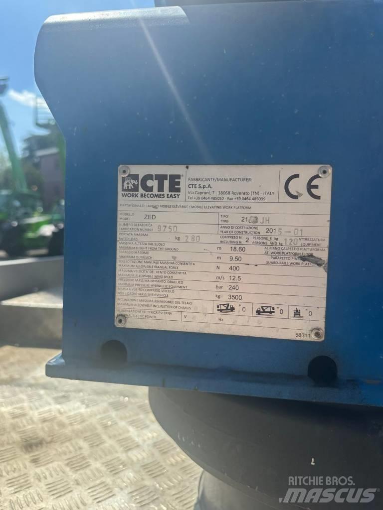 CTE ZED 21.2 JH Camion nacelle