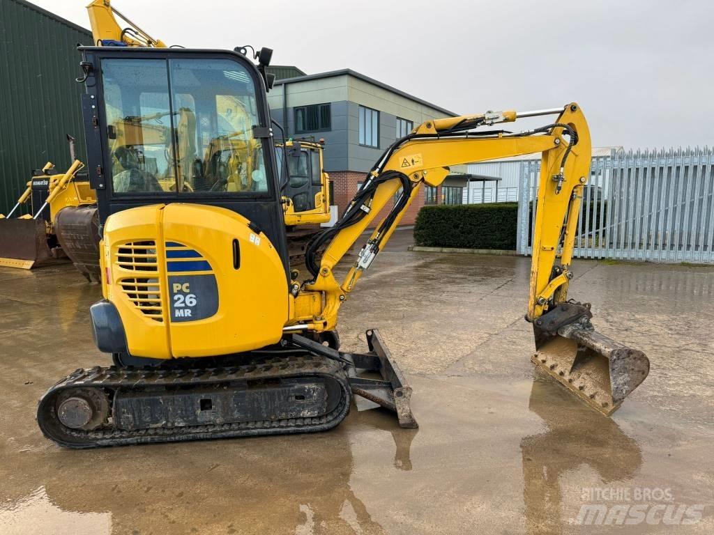 Komatsu PC 26 MR-3 Mini pelle < 7t