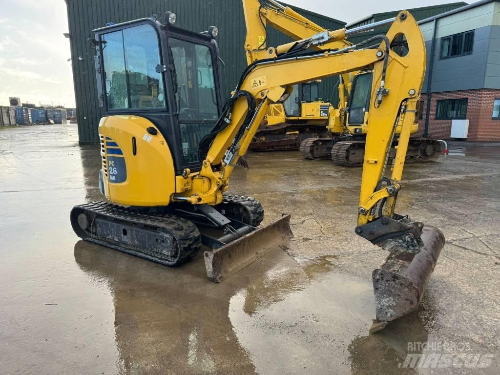 Komatsu PC 26 MR-3 Mini pelle < 7t