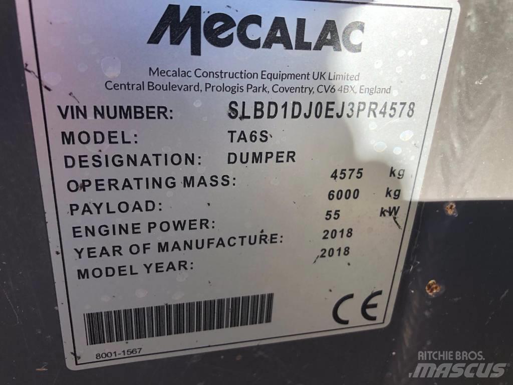 Mecalac TA6S Mini tombereau
