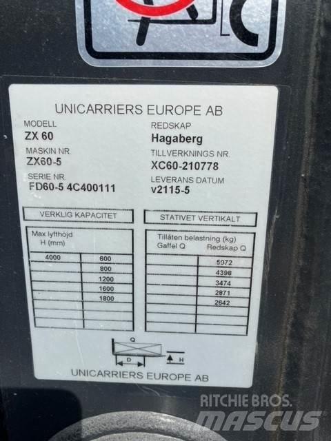UniCarriers DX60-5 Chariots diesel