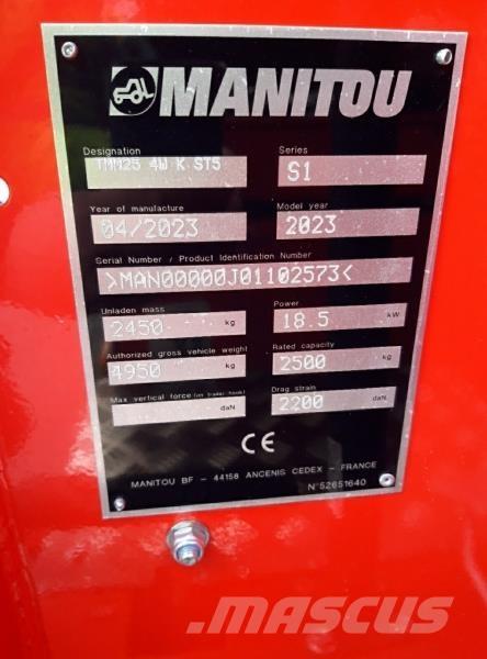 Manitou TMM25 4W Chariot élevateur pour camion