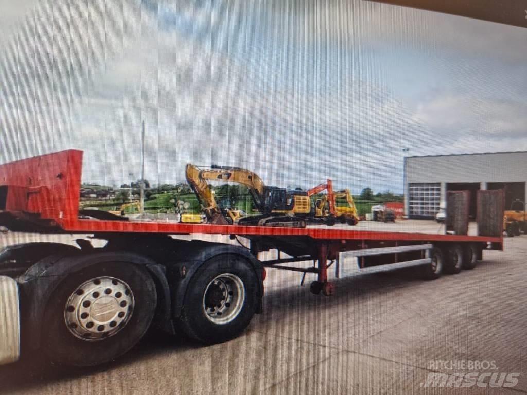 Montracon 3 Axles Semi remorque surbaissée