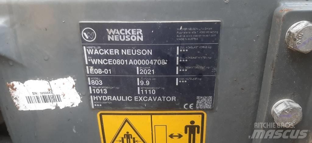 Wacker Neuson 803 Pelle sur chenilles