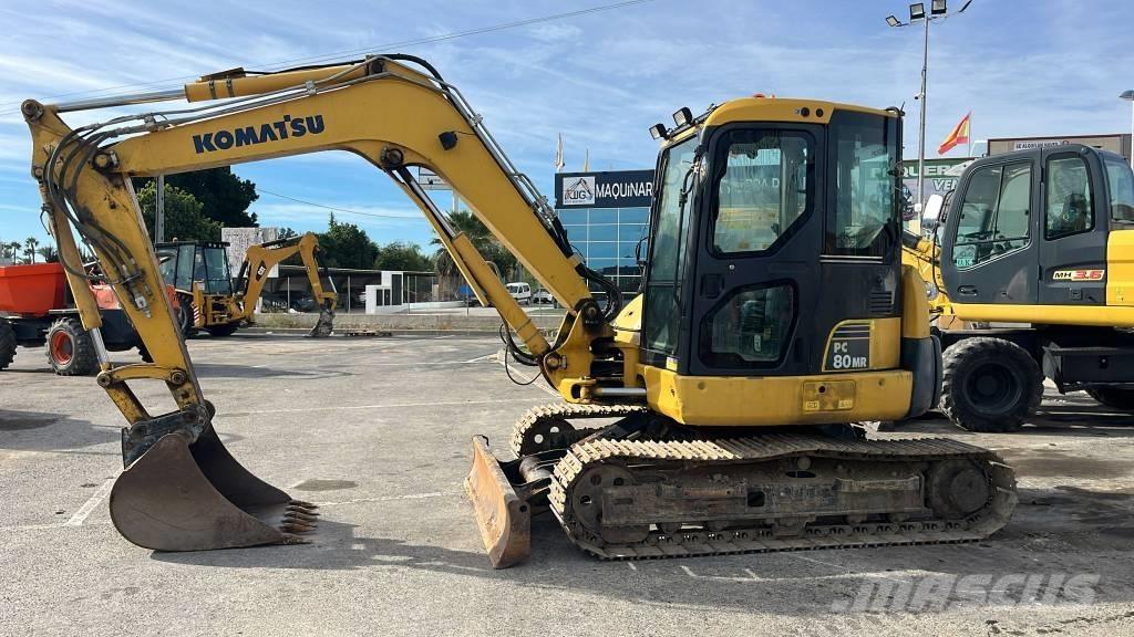 Komatsu PC 80 MR-3 Mini pelle 7t-12t