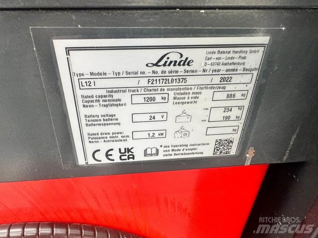 Linde L 12 l Gerbeur accompagnant