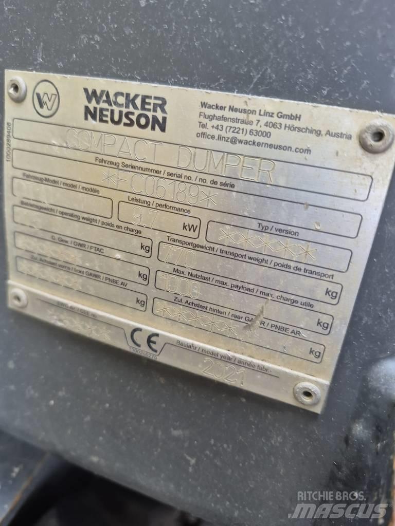 Wacker Neuson DT 10 Tombereau sur chenilles