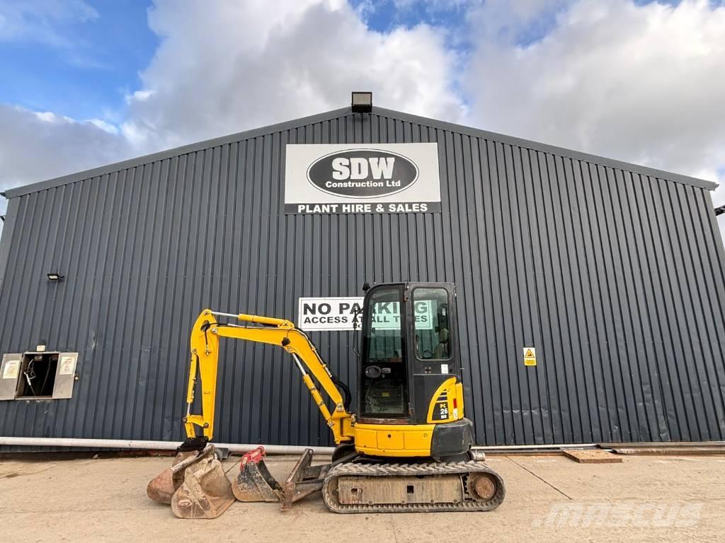 Komatsu PC 26 MR-3 Mini pelle < 7t