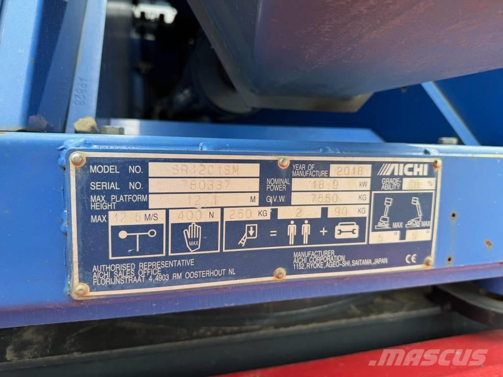 Aichi SR 12 CSM Nacelles télescopiques