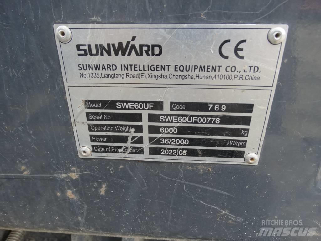 Sunward SWE 60 UF Mini pelle 7t-12t