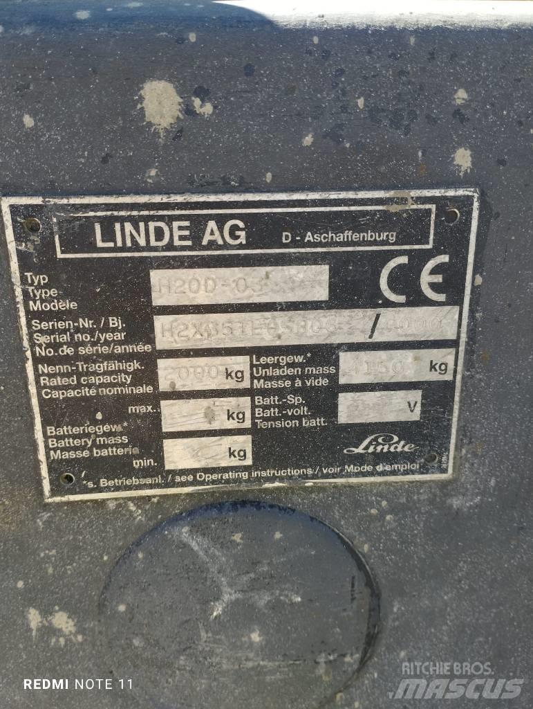 Linde H 20 D Chariots diesel