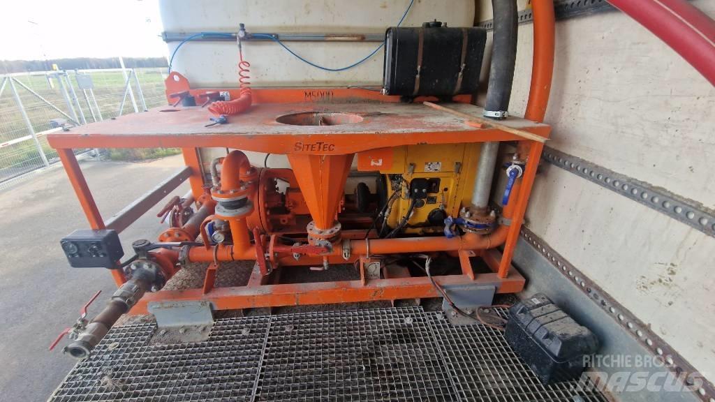  Sitetec M500D Accessoires et pièces pour foreuse