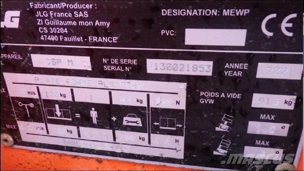 JLG DSP-M Préparateur de commande haute levée