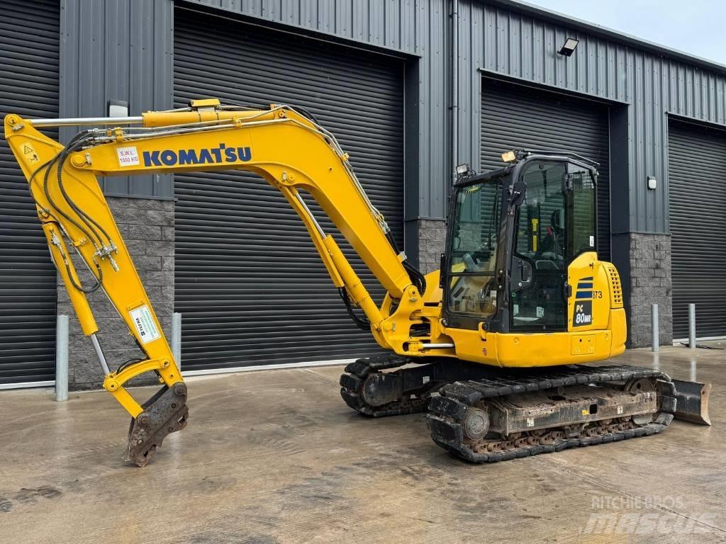Komatsu PC 80 MR-5 Mini pelle 7t-12t
