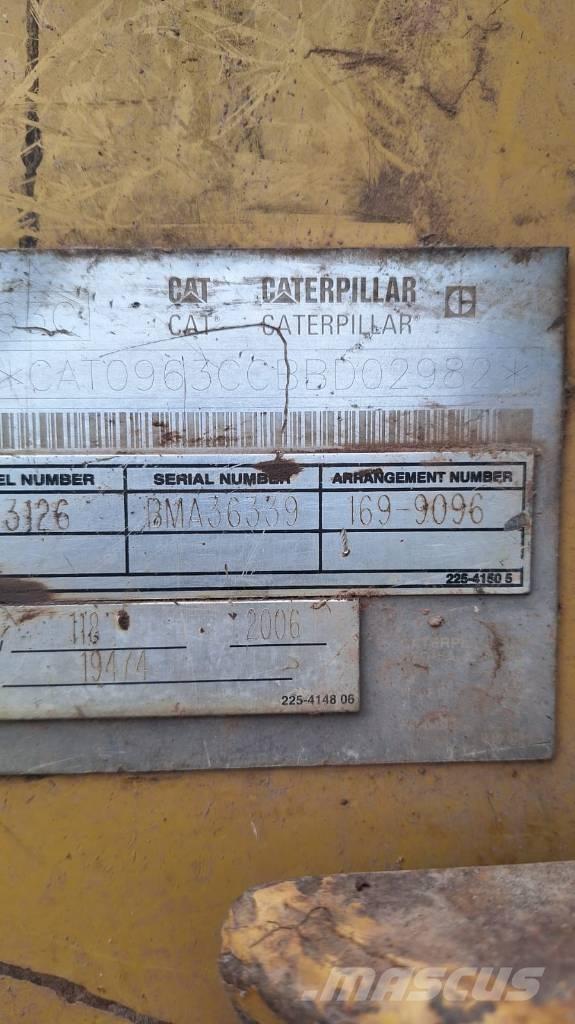 CAT 963 C Chargeuse sur chenilles