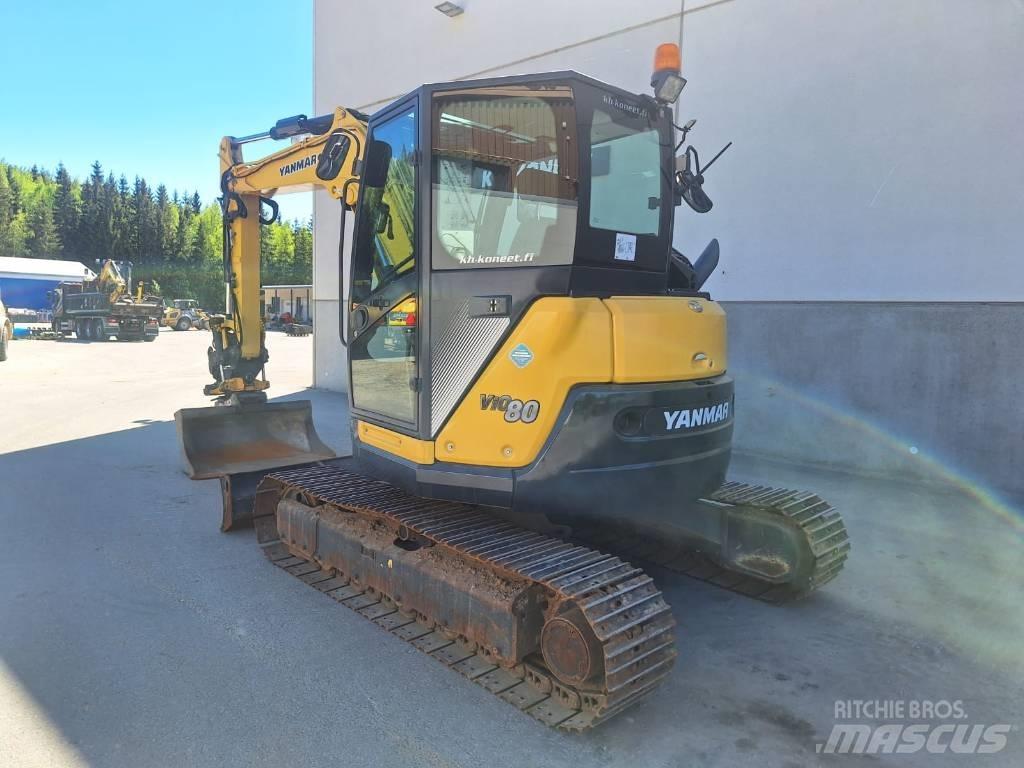 Yanmar Vio 80-1A Mini pelle 7t-12t