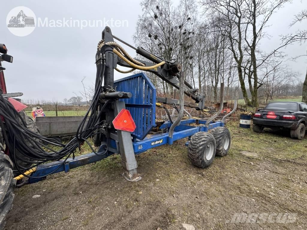 Vreten SVR 10 Remorque forestière avec grue