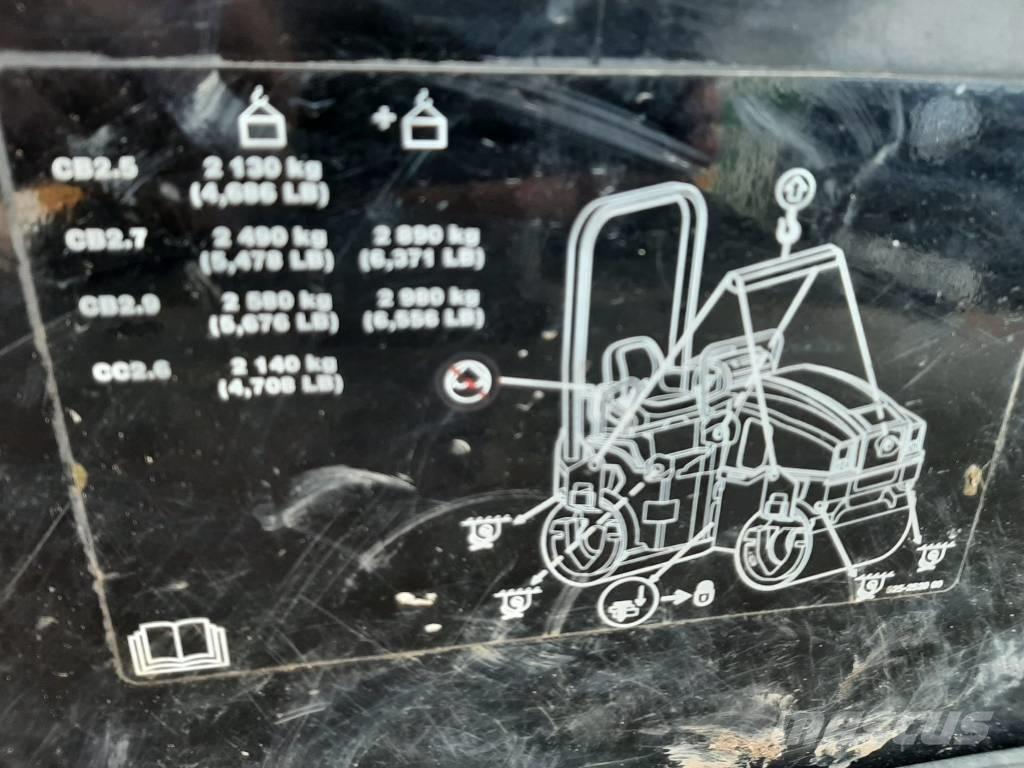 CAT CB 2.7 Rouleaux tandem