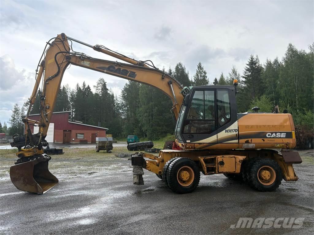 CASE WX170 Pelle sur pneus