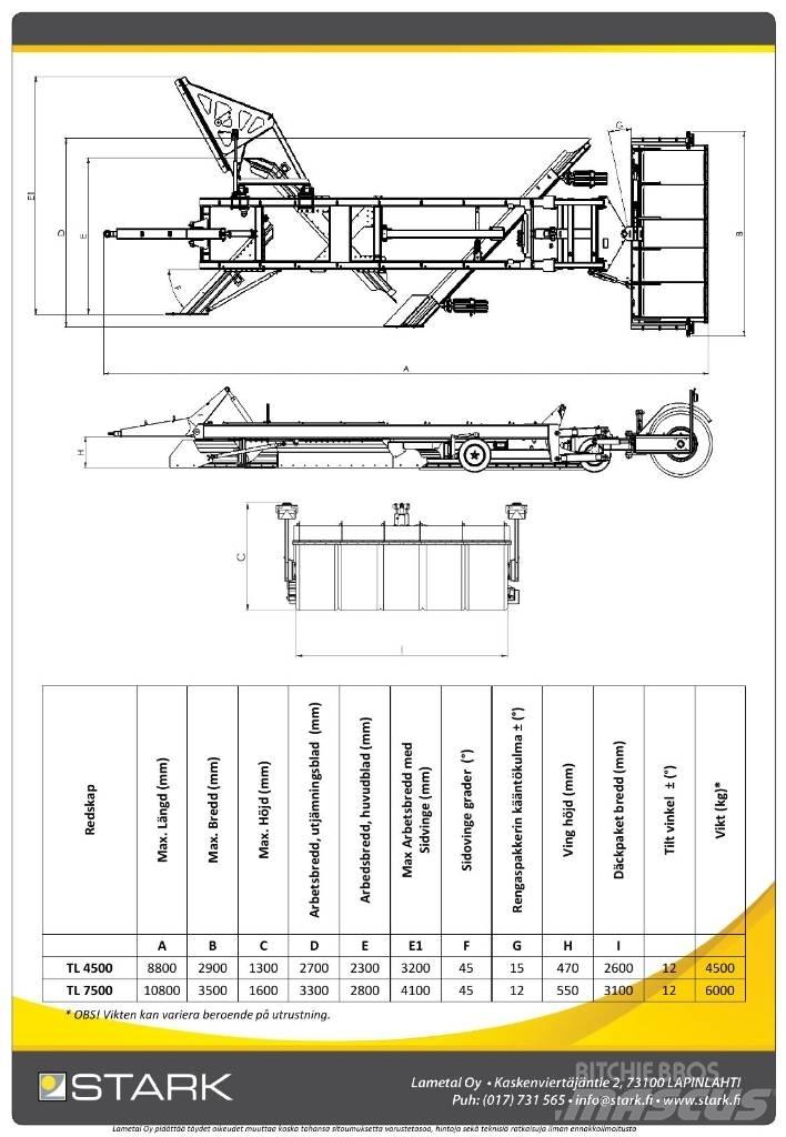 Stark TL7500 Niveleuse