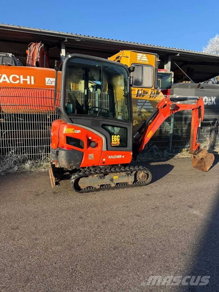 Kubota KX 018-4 Mini pelle < 7t