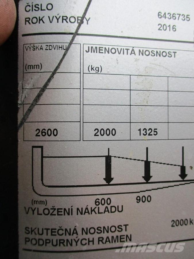 BT SPE 200L Transpalette accompagnant porté debout