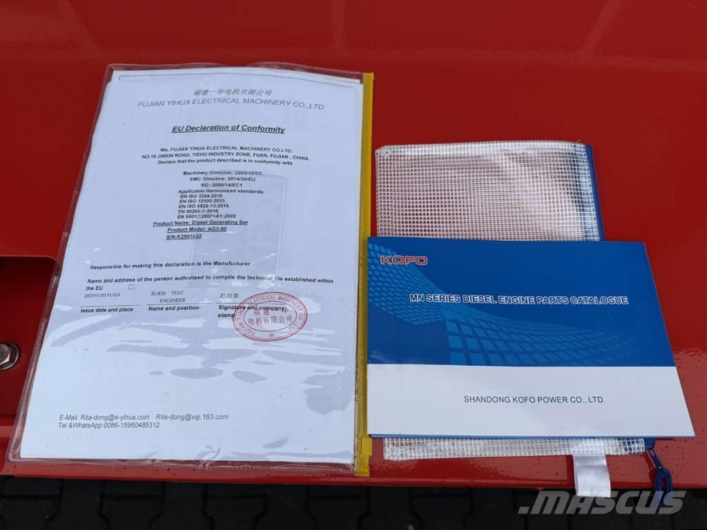 Ashita 80 kva Générateurs diesel