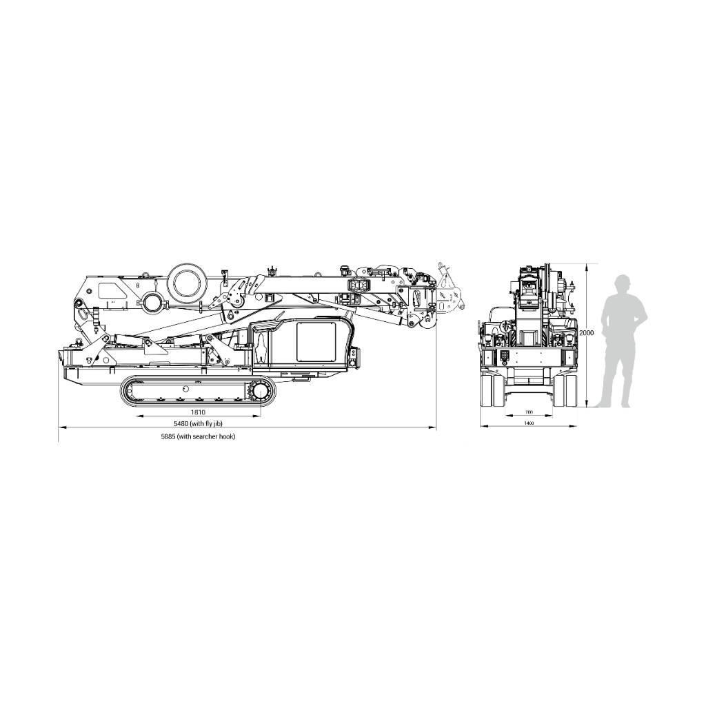 SPT 499 Mini grue