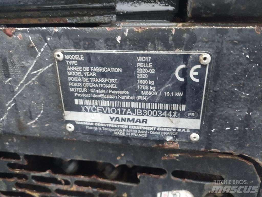 Yanmar Vio 17 U Mini pelle < 7t