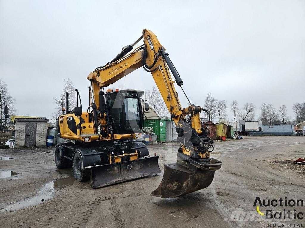 JCB JS 145 W Pelle sur pneus