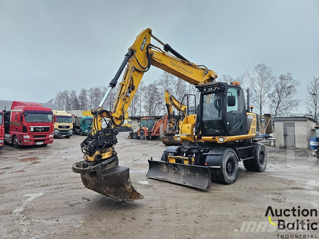JCB JS 145 W Pelle sur pneus