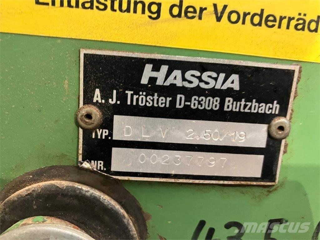 Hassia DLV 250/19 Semoir