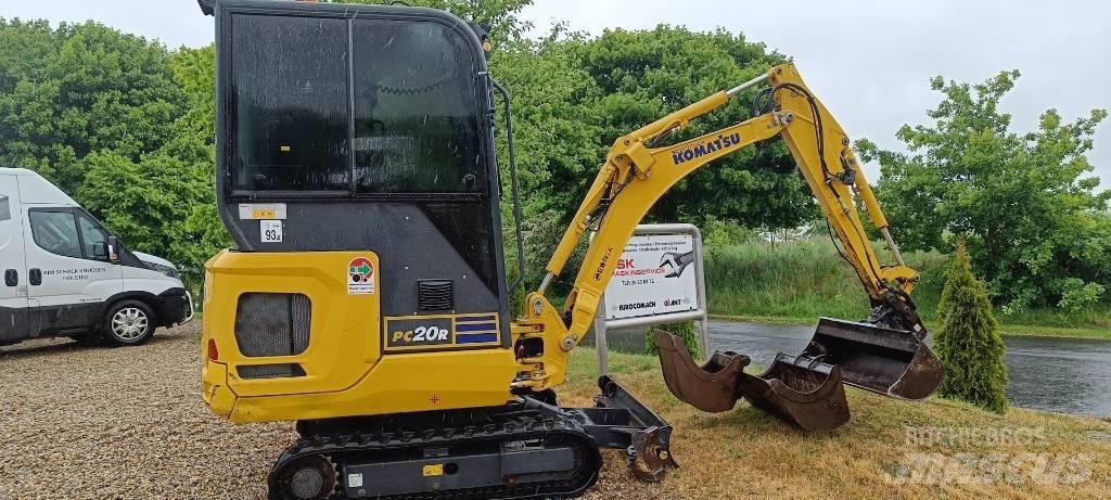 Komatsu PC20 R Mini pelle < 7t