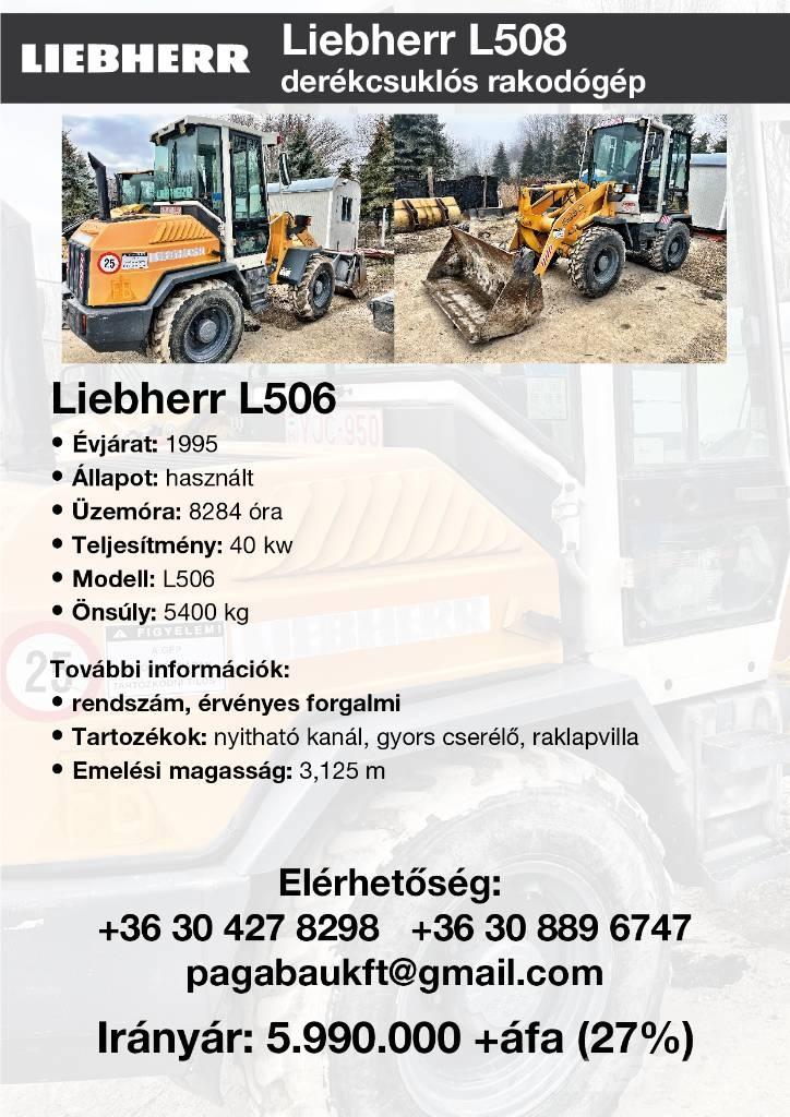 Liebherr L506 Chargeuse sur pneus