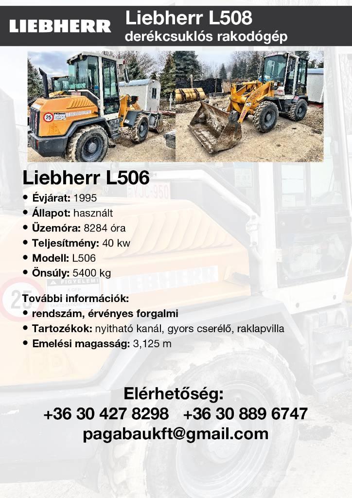 Liebherr L506 Chargeuse sur pneus