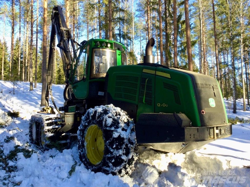 John Deere 1270G 6W Abatteuse