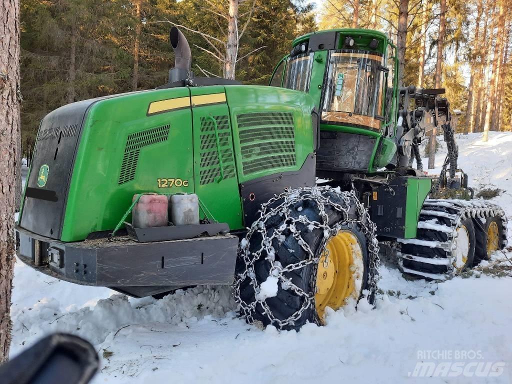 John Deere 1270G 6W Abatteuse