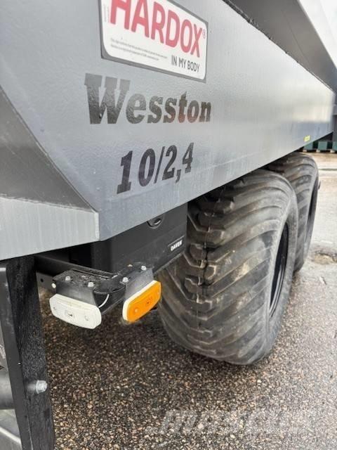  wesston Tippvagn Remorque benne