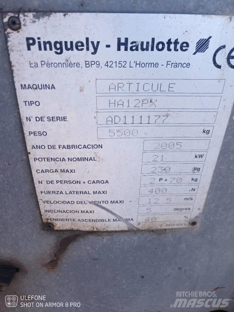 Haulotte HA 12 PX Nacelles articulées