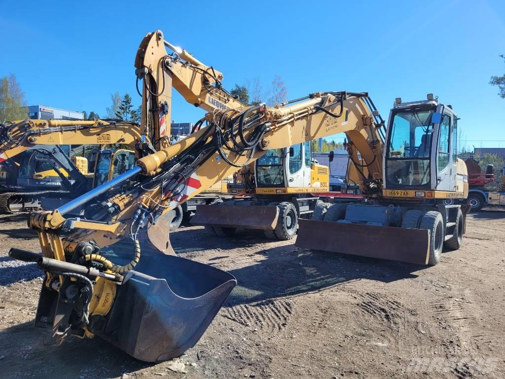 Liebherr 316 Pelle sur pneus