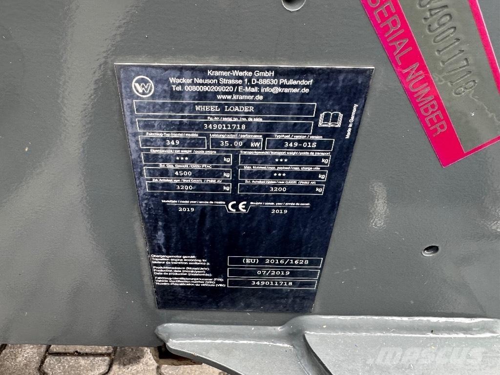 Kramer-allrad 5065 Chargeuse sur pneus