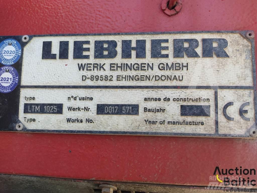 Liebherr LTM 1025 Grues tout terrain