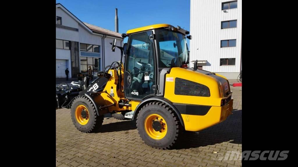 JCB 406 Chargeur frontal, fourche