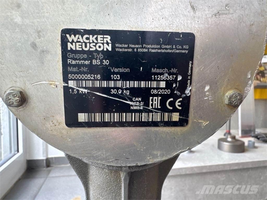 Wacker Neuson BS30 Compacteurs