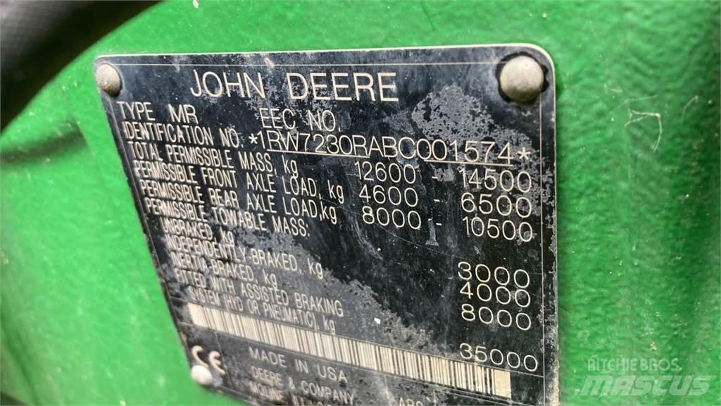 John Deere 7230R Tracteur