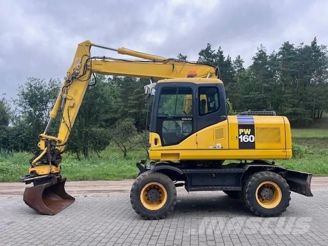 Komatsu PW 160 ES-7K Pelle sur pneus
