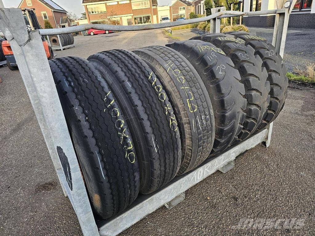  Several 1100 X 20 Remorque chassis