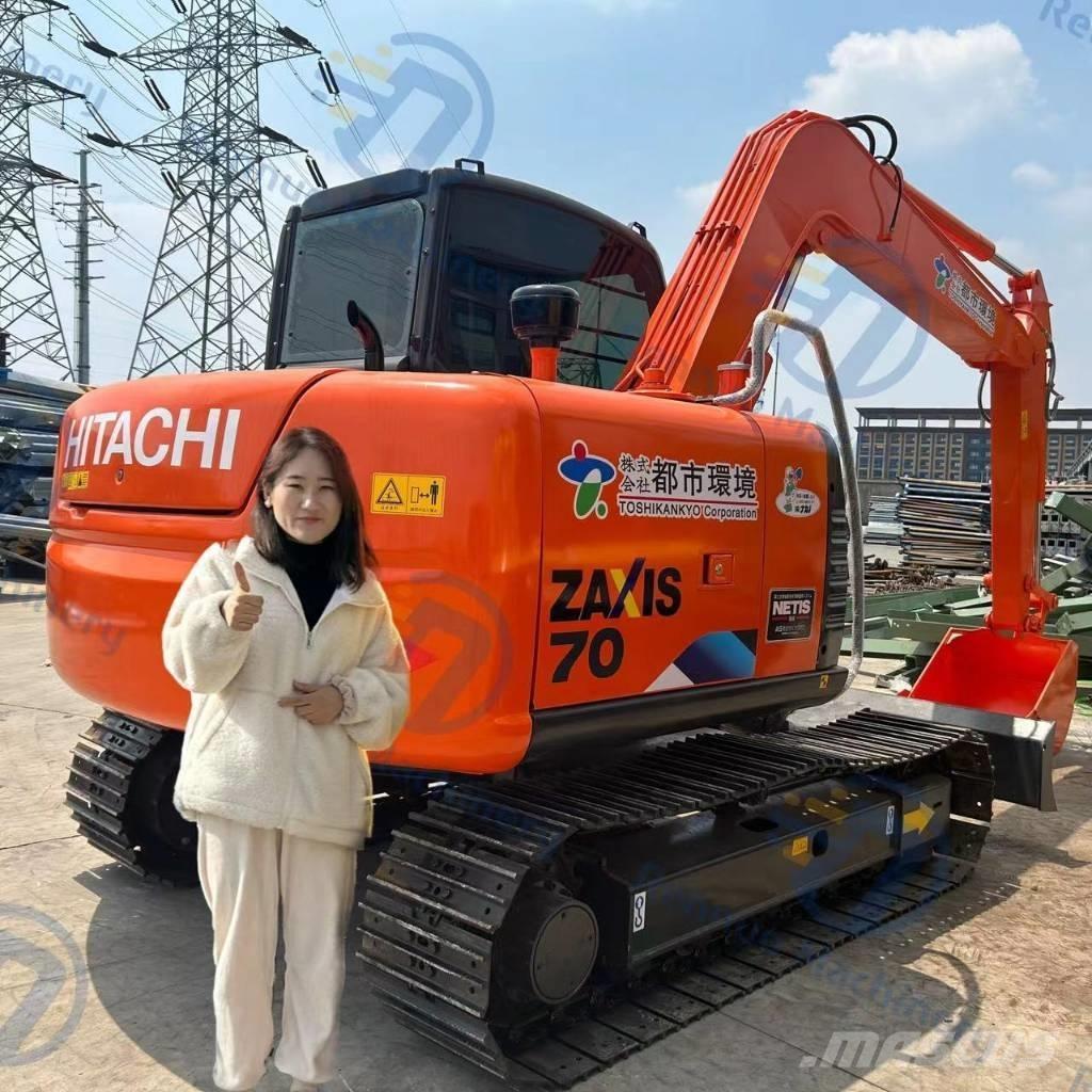 Hitachi ZX70 Pelle sur chenilles